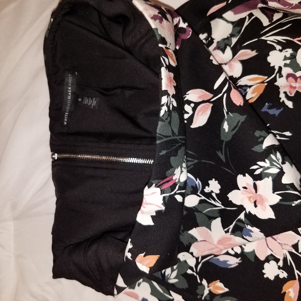 Floral A-line skirt from White House Black Market - Picture 3 of 11